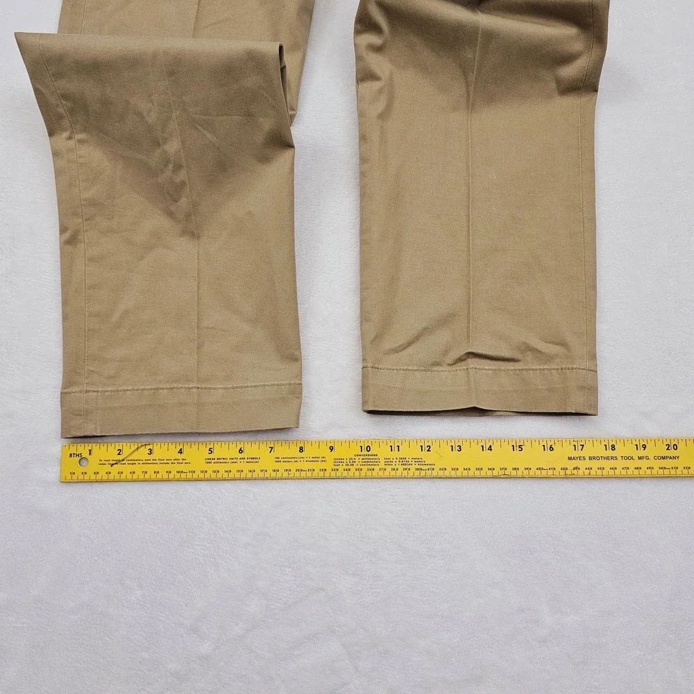 Polo Ralph Lauren Pants‎ Mens 35W 32L Khaki Chino Classic Twill Straight Stretch